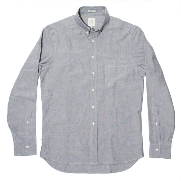 Grey Oxford Shirt